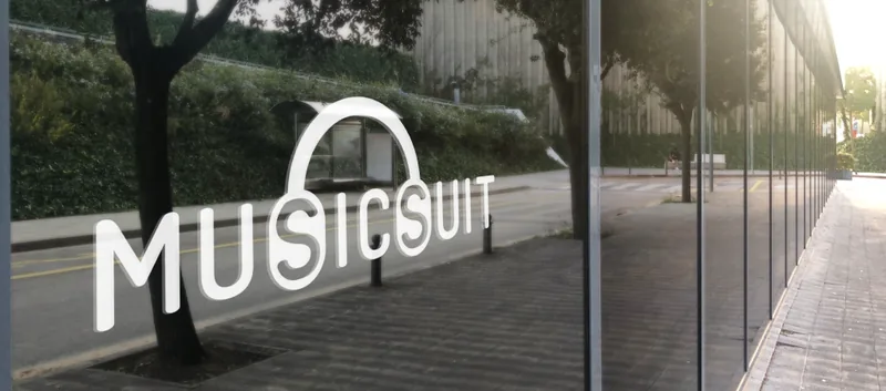 Musicsuiti logo ja brändiidentiteet — pilt 3