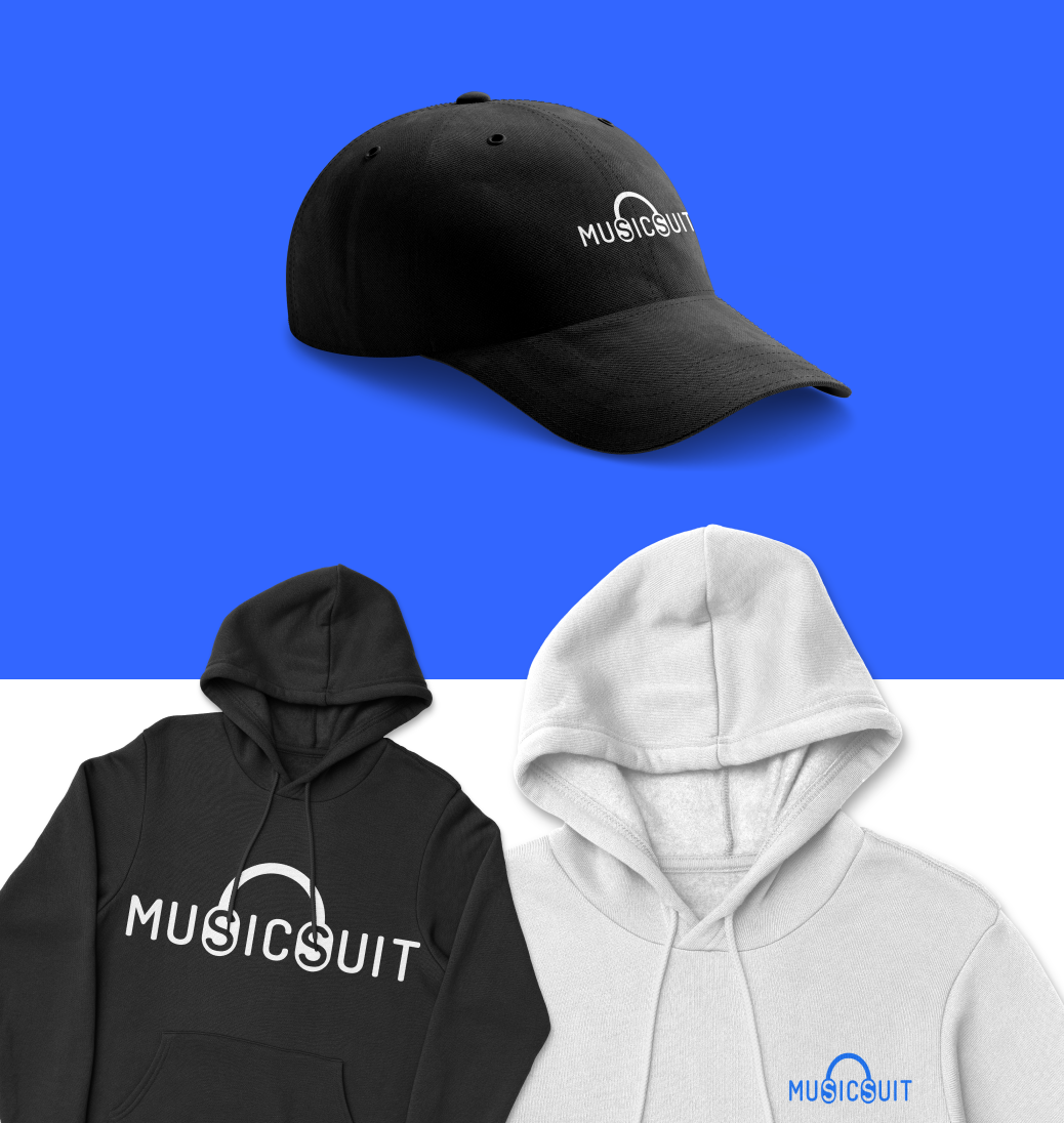 Логотип и фирменный стиль для Musicsuit - нейросеть сервис для бизнеса — изображение 2